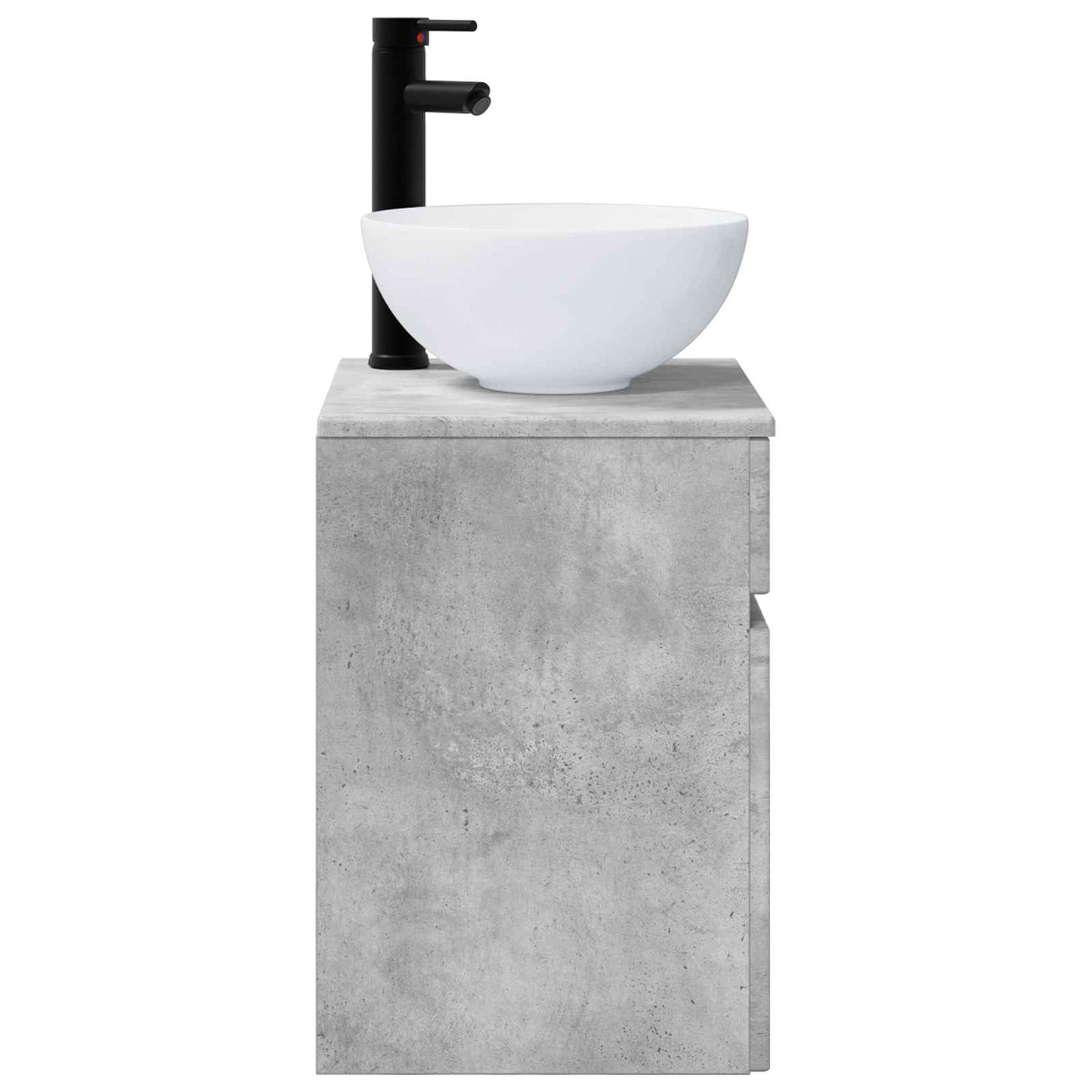 Mobile lavabo da parete Grigio Cemento 39 x 35 x 63 cm | homemem39