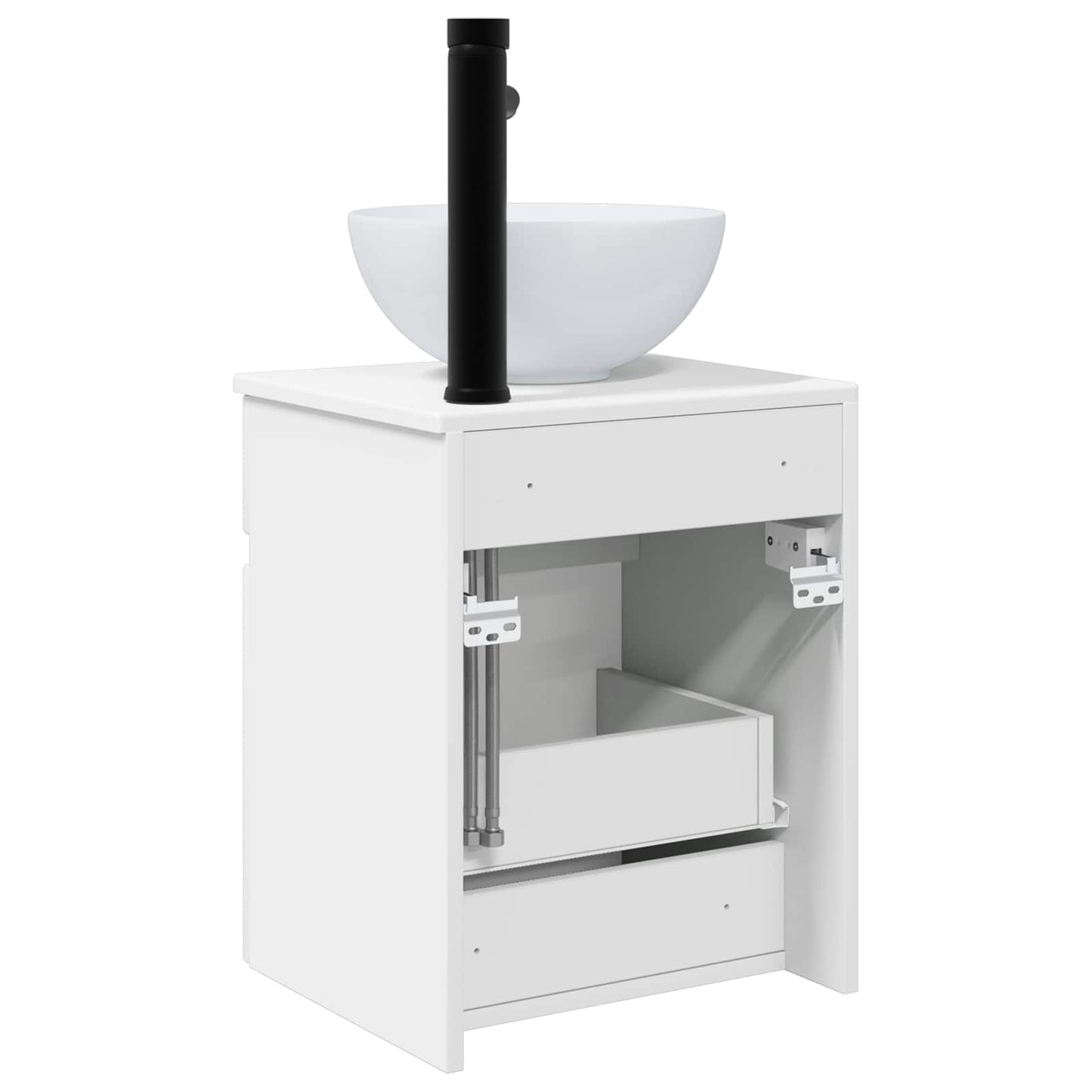 Mobile lavabo da parete Bianco Lucido 39 x 35 x 63 cm | homemem39