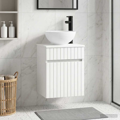 Mobile lavabo da parete Bianco 39 x 41 x 64,5 cm | homemem39