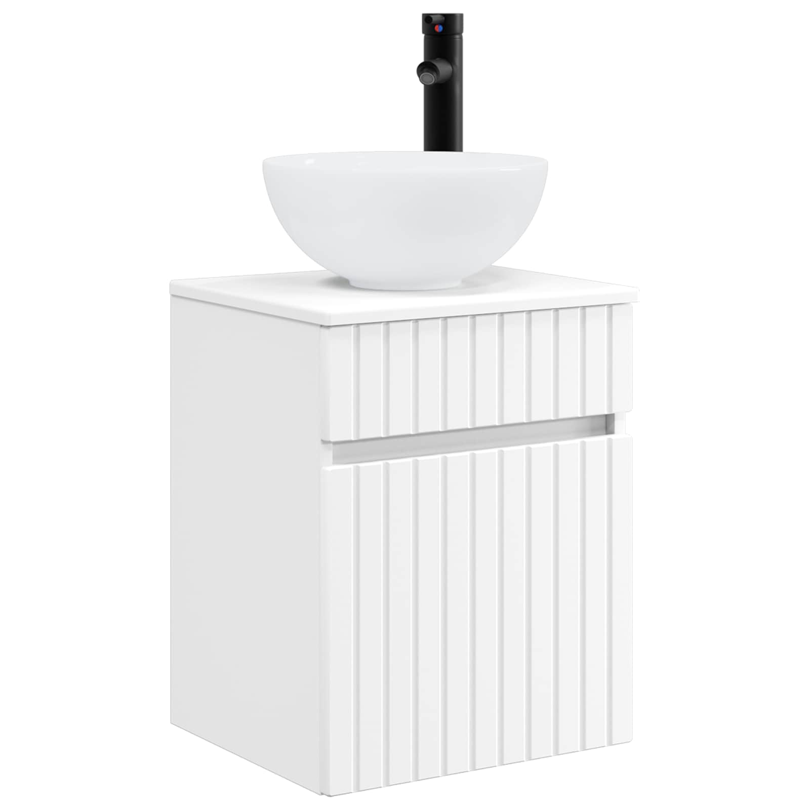 Mobile lavabo da parete Bianco 39 x 41 x 64,5 cm | homemem39