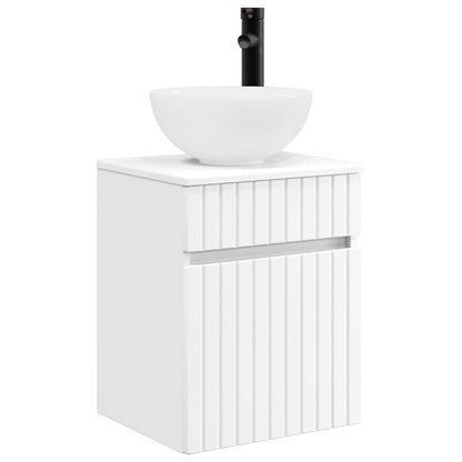 Mobile lavabo da parete Bianco 39 x 41 x 64,5 cm | homemem39