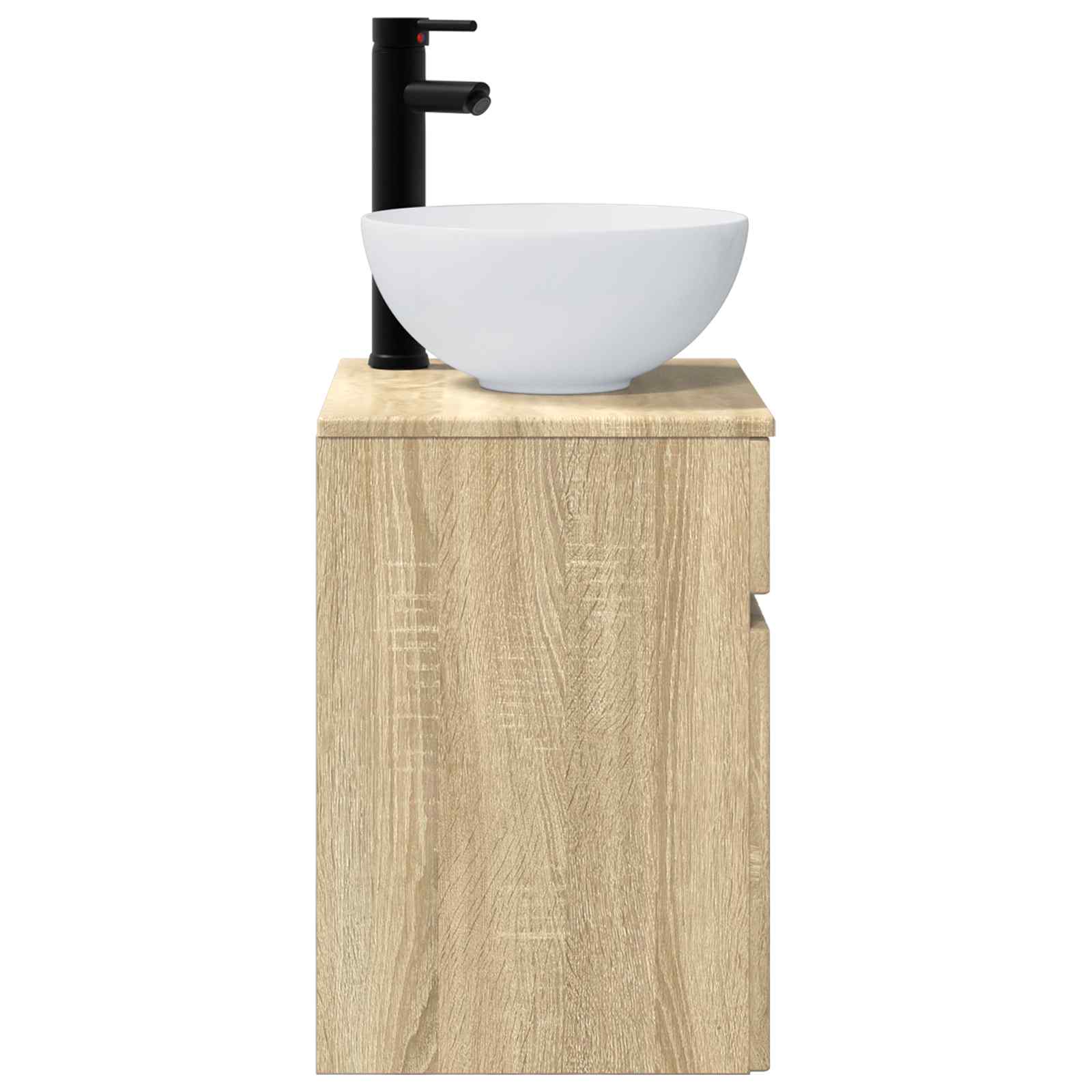 Mobile lavabo da parete Rovere Sonoma 39 x 41 x 64,5 cm | homemem39