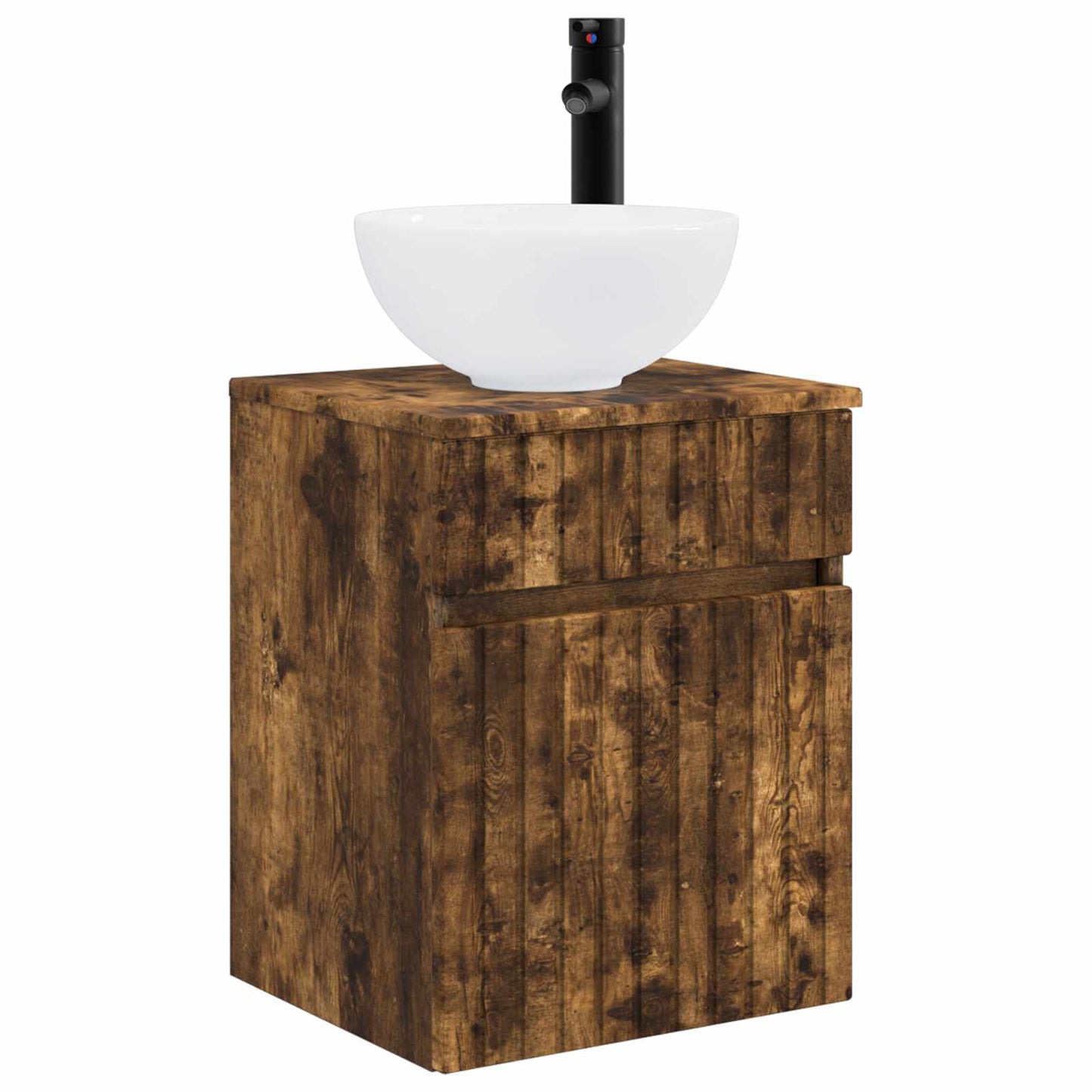Mobile lavabo da parete Rovere Fumo 39 x 41 x 64,5 cm | homemem39