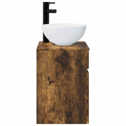 Mobile lavabo da parete Rovere Fumo 39 x 41 x 64,5 cm | homemem39