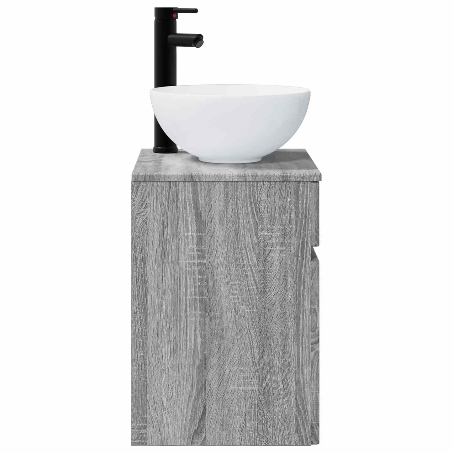 Mobile lavabo da parete Sonoma grigio 39 x 41 x 64,5 cm | homemem39