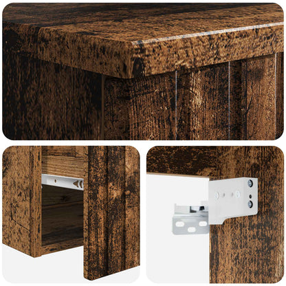 Mobile lavabo da parete Legno antico 39 x 41 x 64,5 cm | homemem39