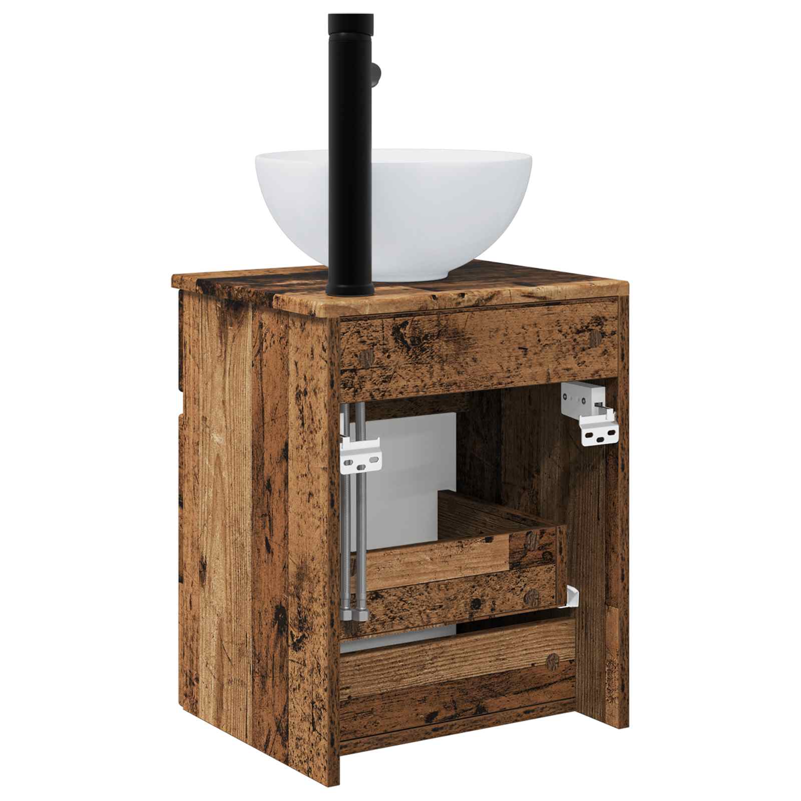 Mobile lavabo da parete Legno antico 39 x 41 x 64,5 cm | homemem39
