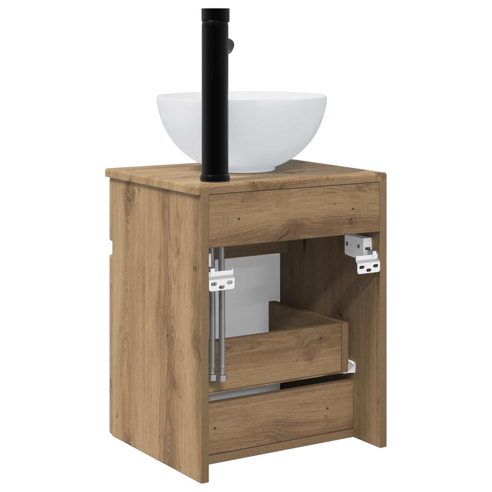 Mobile lavabo da parete Rovere Artigianale 39 x 41 x 64,5 cm | homemem39