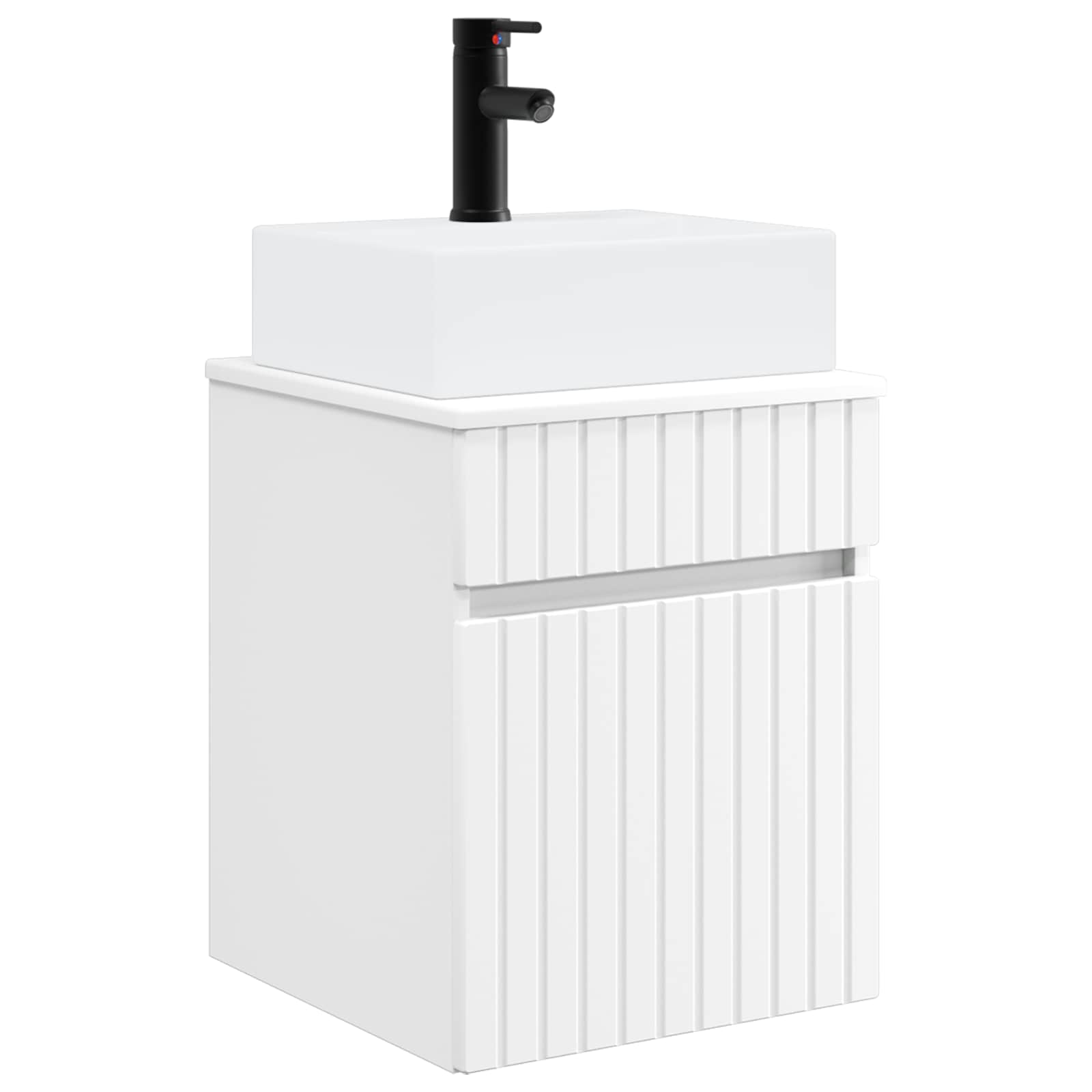 Mobile Lavabo da Parete Bianco 39 x 41 x 62,5 cm | homemem39