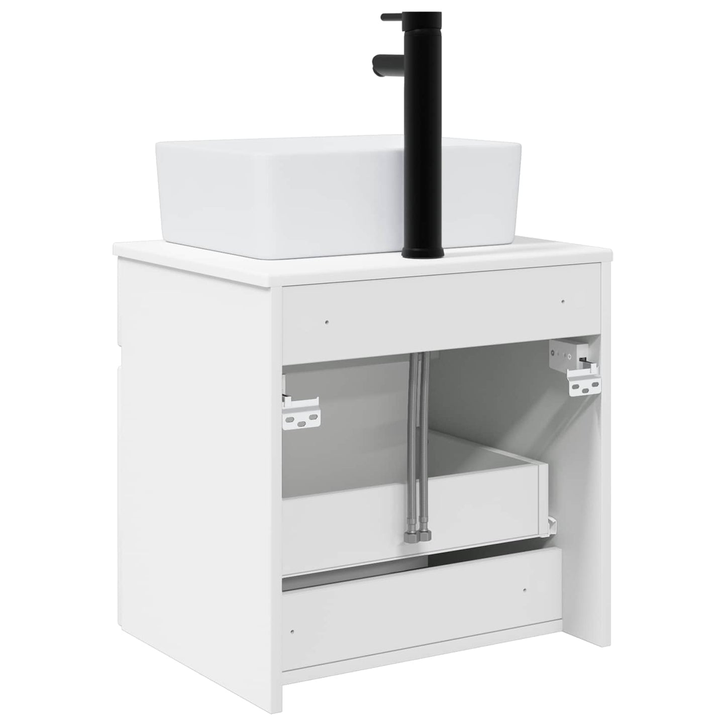 Mobile lavabo da parete Bianco 49 x 41 x 63 cm | homemem39