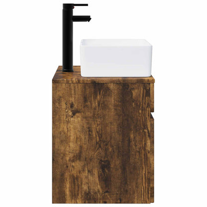 Mobile lavabo da parete Rovere Fumo 49 x 41 x 63 cm | homemem39