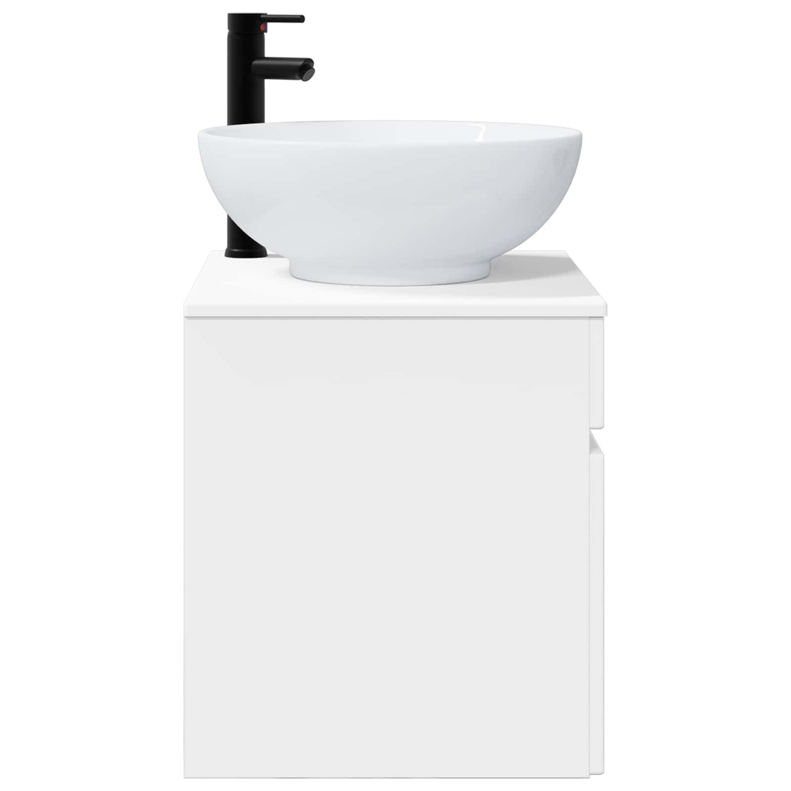 Mobile lavabo da parete Bianco Lucido 49 x 44,5 x 66,5 cm | homemem39