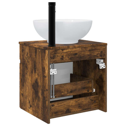 Mobile lavabo da parete Rovere Fumo 49 x 44,5 x 66,5 cm | homemem39