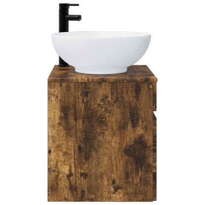 Mobile lavabo da parete Rovere Fumo 49 x 44,5 x 66,5 cm | homemem39
