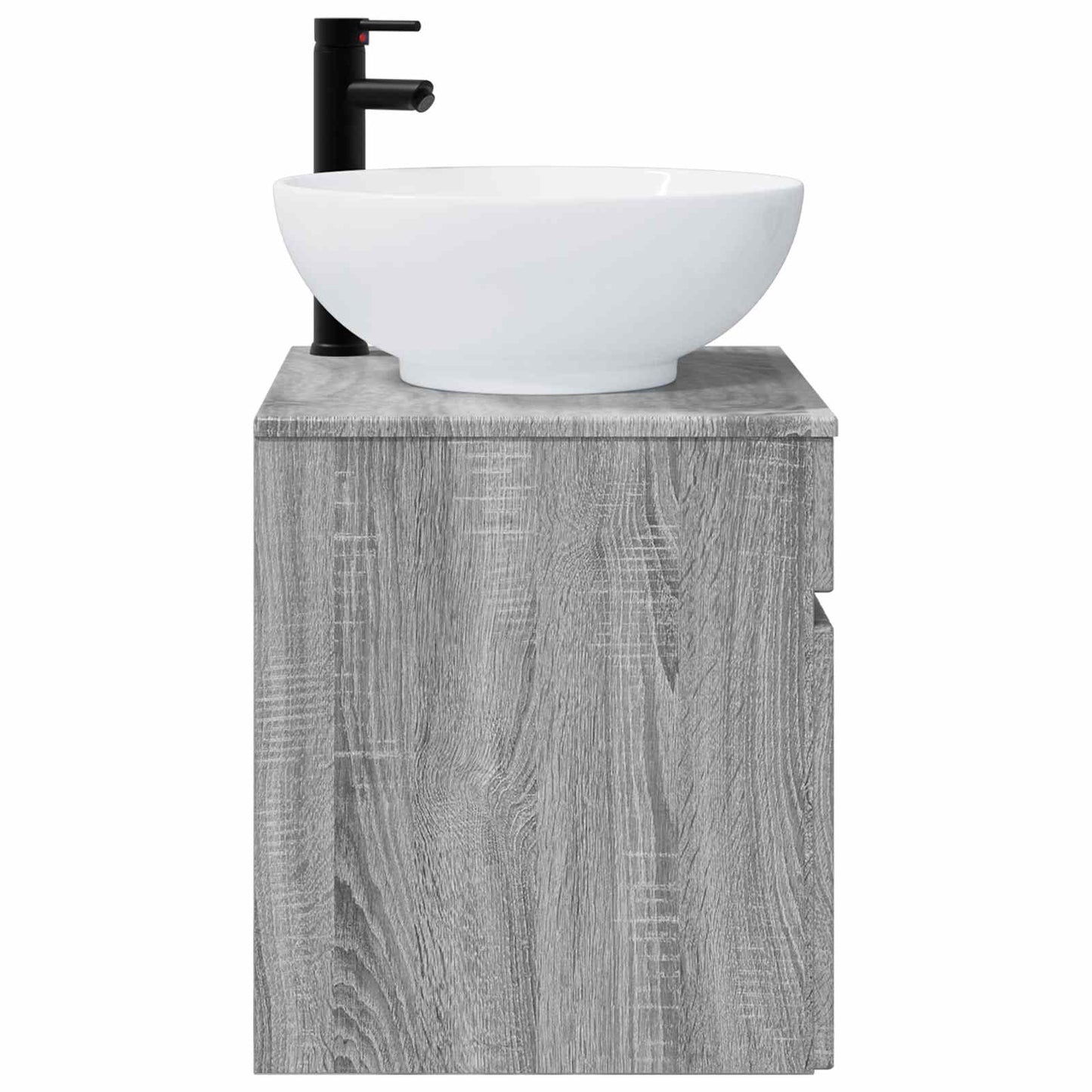 Mobile lavabo da parete Sonoma grigio 49 x 44,5 x 66,5 cm | homemem39