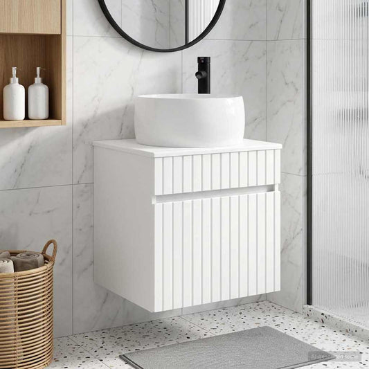 Mobile lavabo da parete Bianco 49 x 44,5 x 66 cm - homemem39