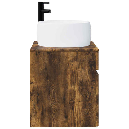 Mobile lavabo da parete Rovere Fumo 49 x 44,5 x 66 cm | homemem39