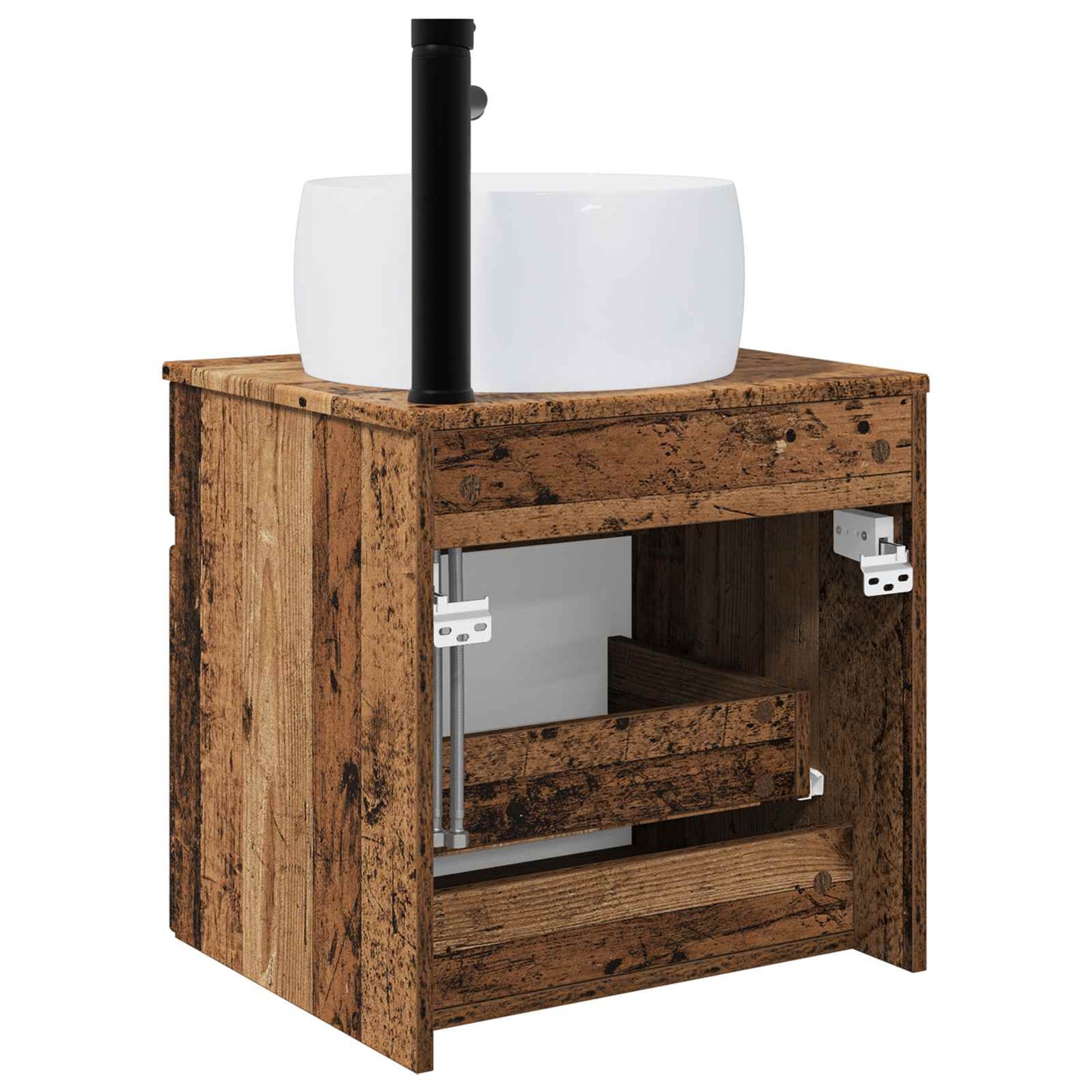 Mobile lavabo da parete Legno antico 49 x 44,5 x 66 cm | homemem39