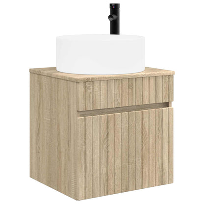 Mobile lavabo da parete Rovere Sonoma 49 x 44,5 x 65,5 cm | homemem39