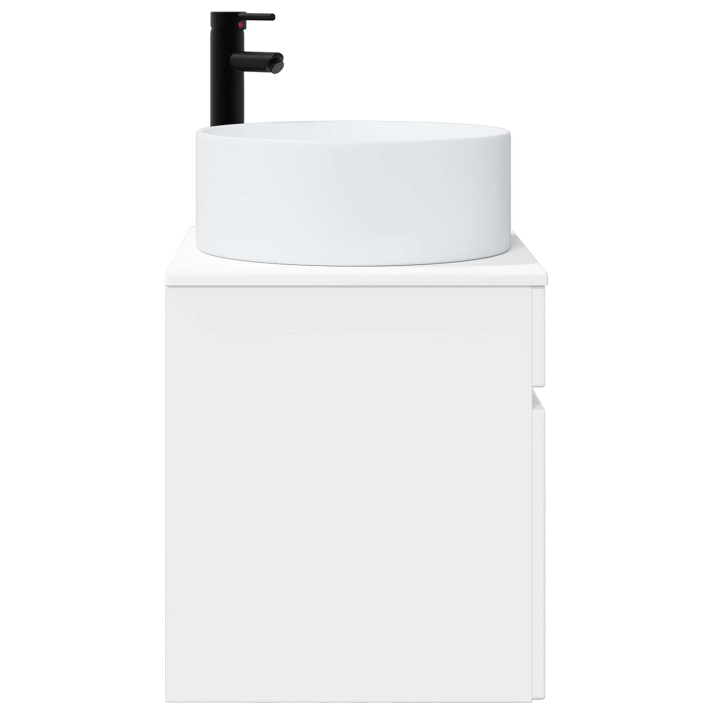 Mobile lavabo da parete Bianco Lucido 49 x 44,5 x 65,5 cm | homemem39