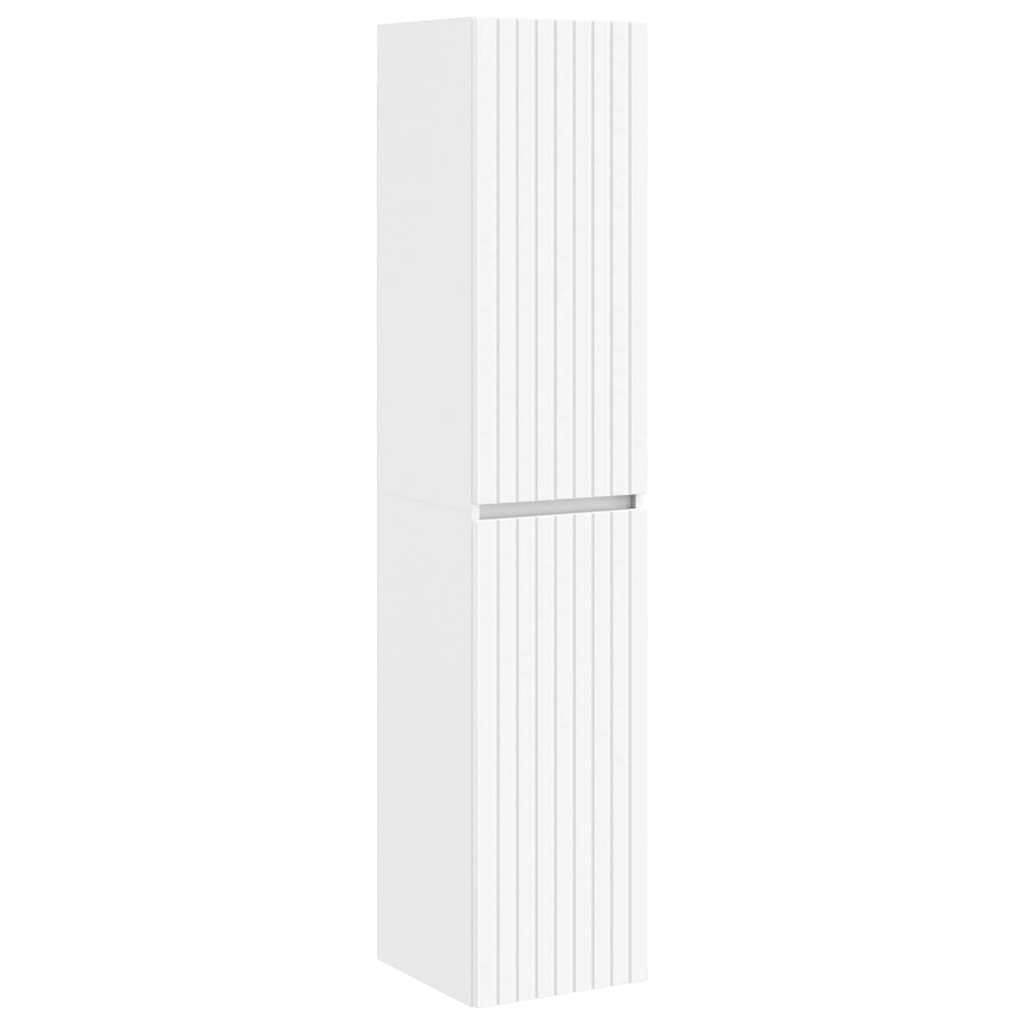 Mobiletto da Bagno a Muro Bianco 33 x 34,5 x 160 cm | homemem39