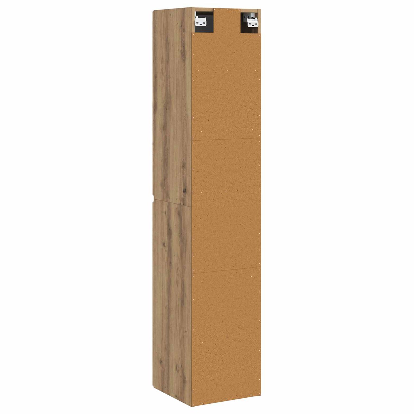 Mobiletto da Bagno a Muro Rovere Artigianale 33 x 34,5 x 160 cm | homemem39