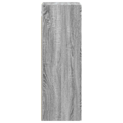 Mobiletto da Bagno a Muro Sonoma grigio 33 x 34,5 x 100 cm | homemem39