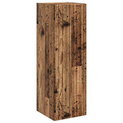 Mobiletto da Bagno a Muro Legno antico 33 x 34,5 x 100 cm | homemem39