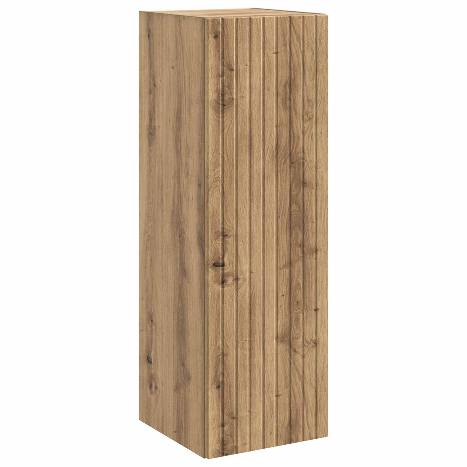 Mobiletto da Bagno a Muro Rovere Artigianale 33 x 34,5 x 100 cm | homemem39