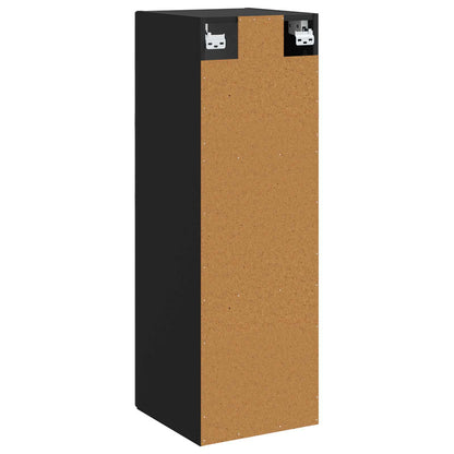 Mobiletto da Bagno a Muro Nero 33 x 34,5 x 60 cm | homemem39