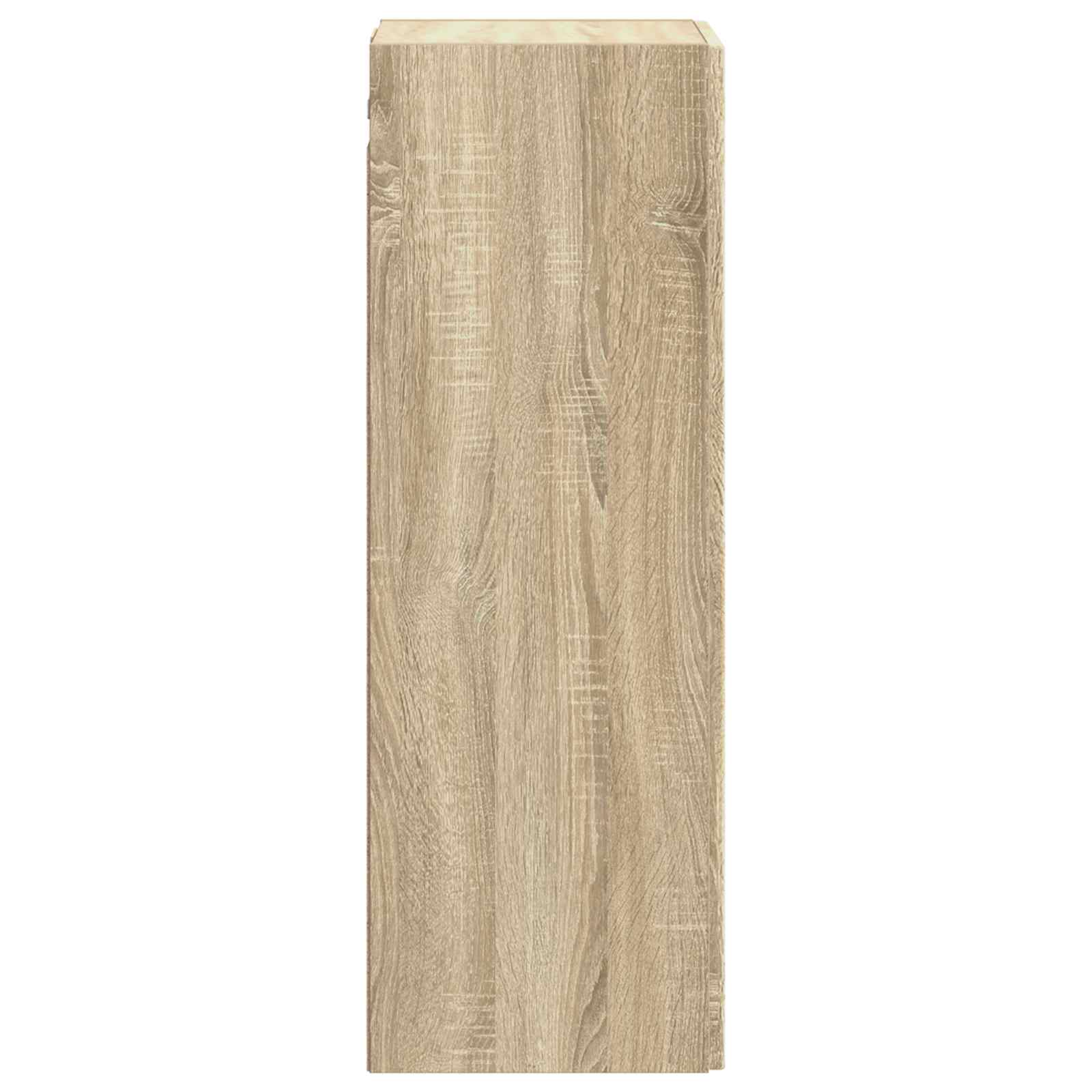 Mobiletto da Bagno a Muro Rovere Sonoma 33 x 34,5 x 60 cm | homemem39