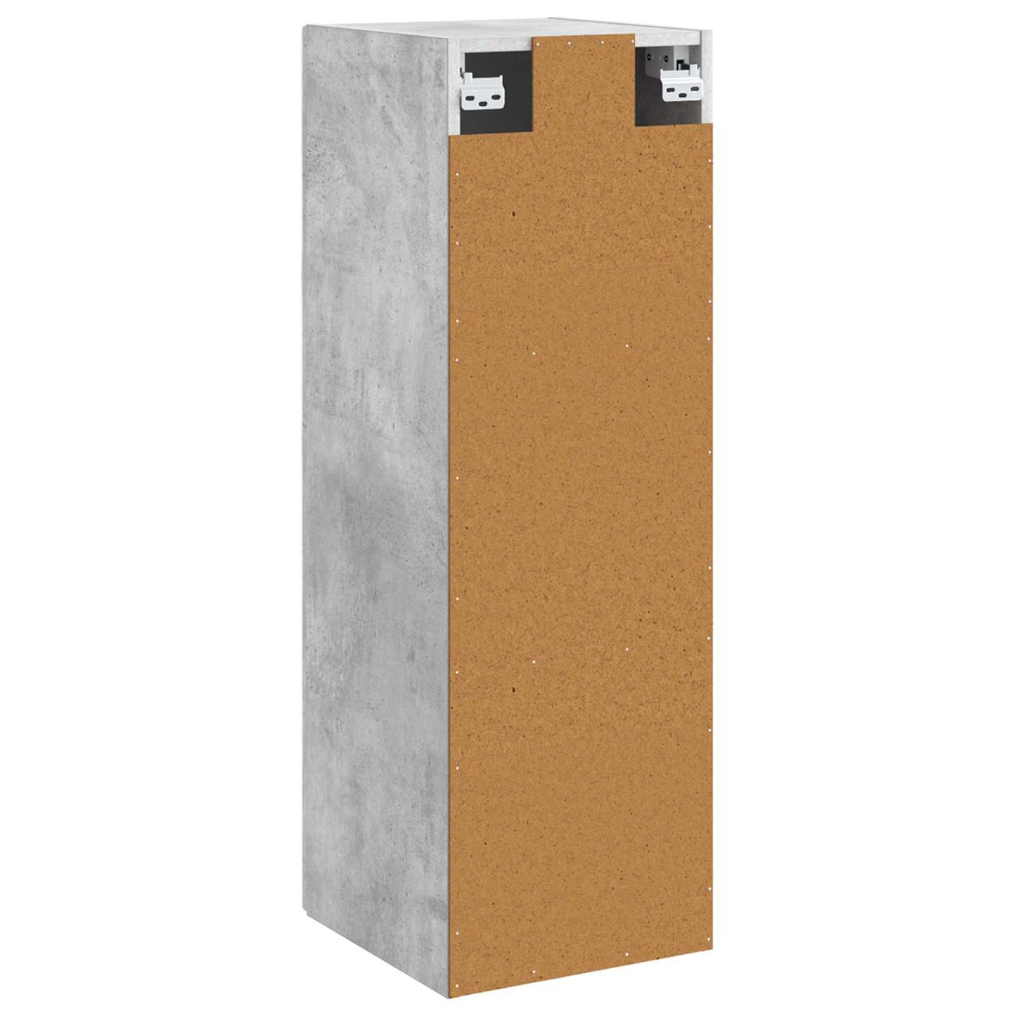Mobiletto da Bagno a Muro Grigio Cemento 33 x 34,5 x 60 cm | homemem39