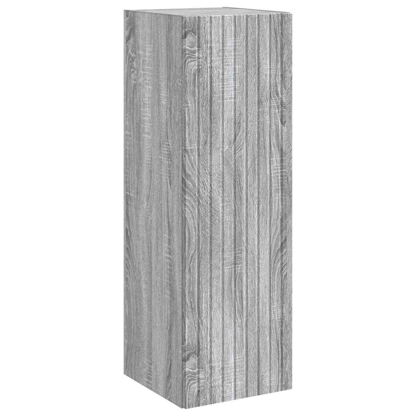 Mobiletto da Bagno a Muro Sonoma grigio 33 x 34,5 x 60 cm | homemem39