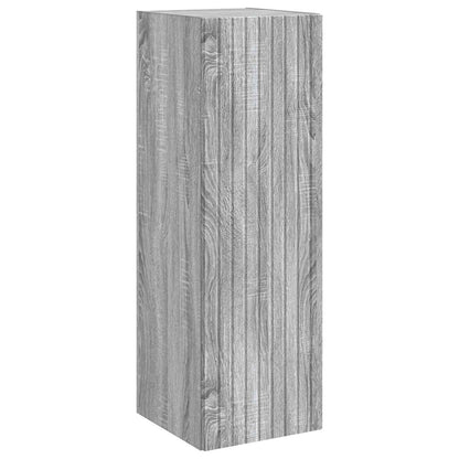 Mobiletto da Bagno a Muro Sonoma grigio 33 x 34,5 x 60 cm | homemem39