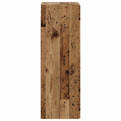 Mobiletto da Bagno a Muro Legno antico 33 x 34,5 x 60 cm | homemem39