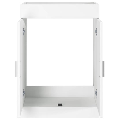 Mobiletto da Bagno Sotto Lavabo Bianco 78,5 x 37,5 x 81 cm | homemem39