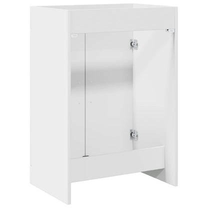 Mobiletto da Bagno Sotto Lavabo Bianco 78,5 x 37,5 x 81 cm | homemem39