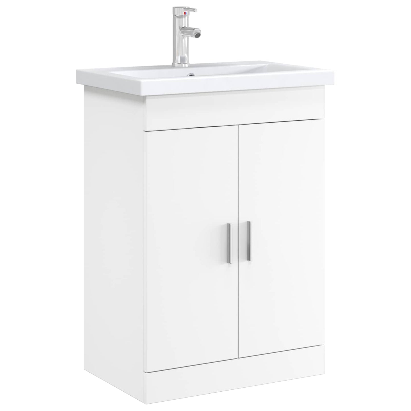 Mobiletto da Bagno Sotto Lavabo Bianco 78,5 x 37,5 x 81 cm | homemem39