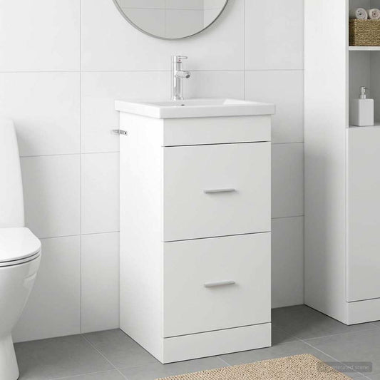 Mobile da bagno con lavabo Bianco 42 x 40 x 84,5 cm | homemem39