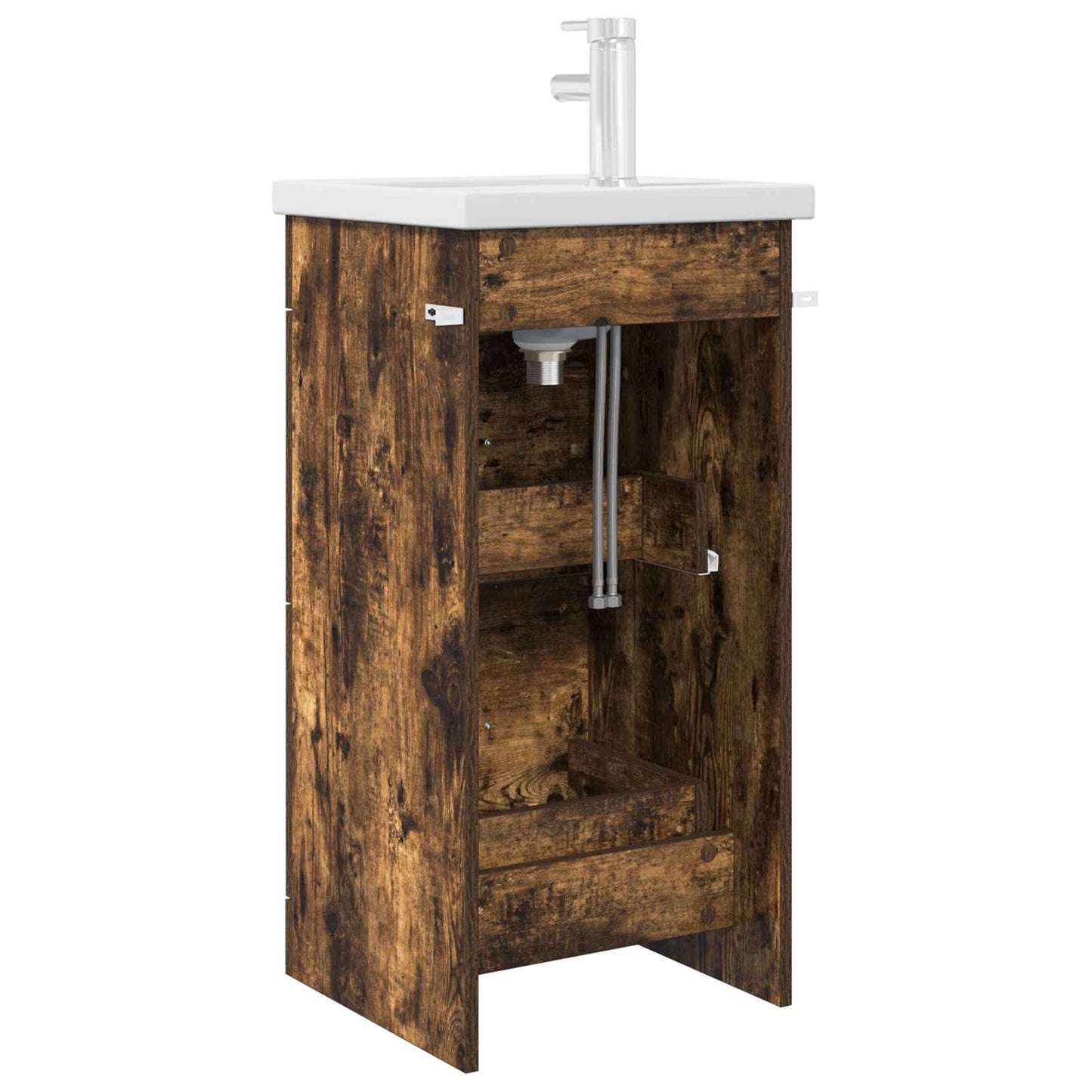 Mobile da bagno con lavabo Rovere Fumo 42 x 40 x 84,5 cm | homemem39