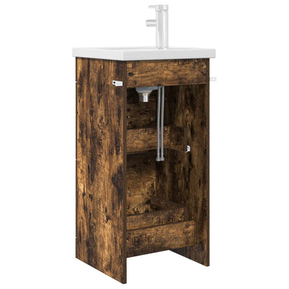 Mobile da bagno con lavabo Rovere Fumo 42 x 40 x 84,5 cm | homemem39