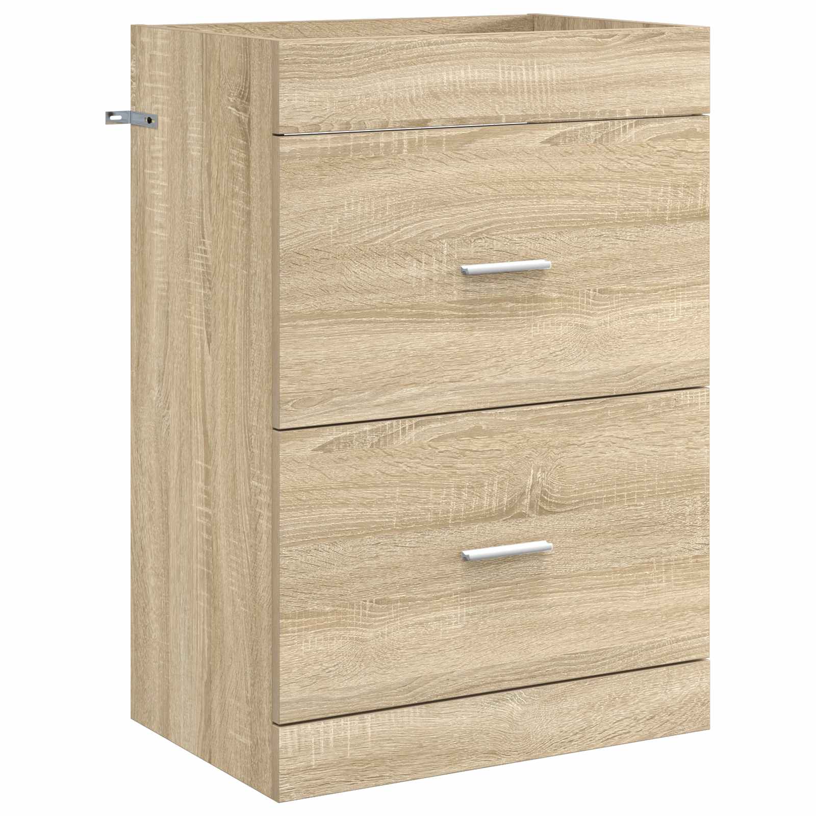 Mobiletto da Bagno Sotto Lavabo Rovere Sonoma 56 x 37,5 x 81 cm | homemem39