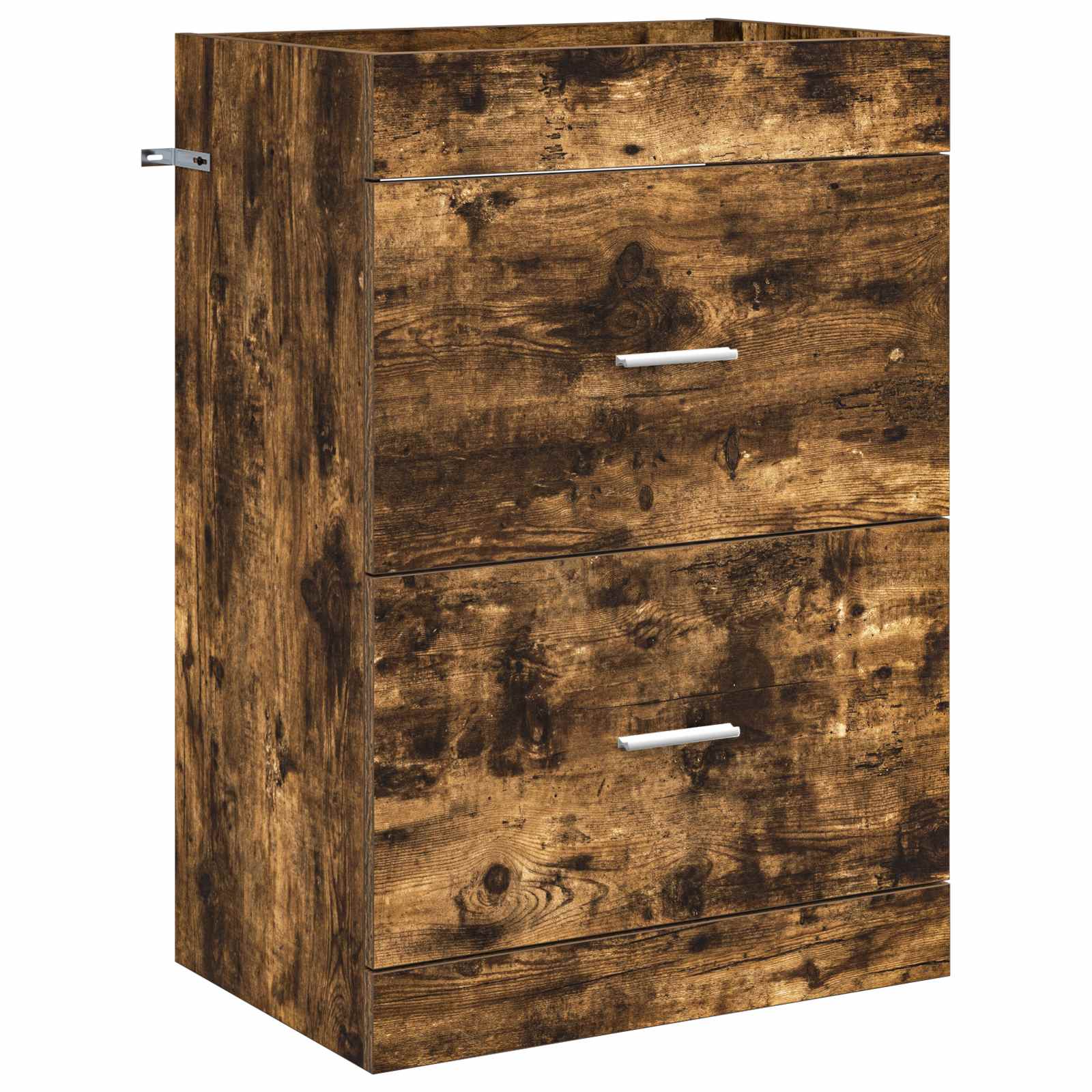Mobiletto da Bagno Sotto Lavabo Rovere Fumo 56 x 37,5 x 81 cm | homemem39