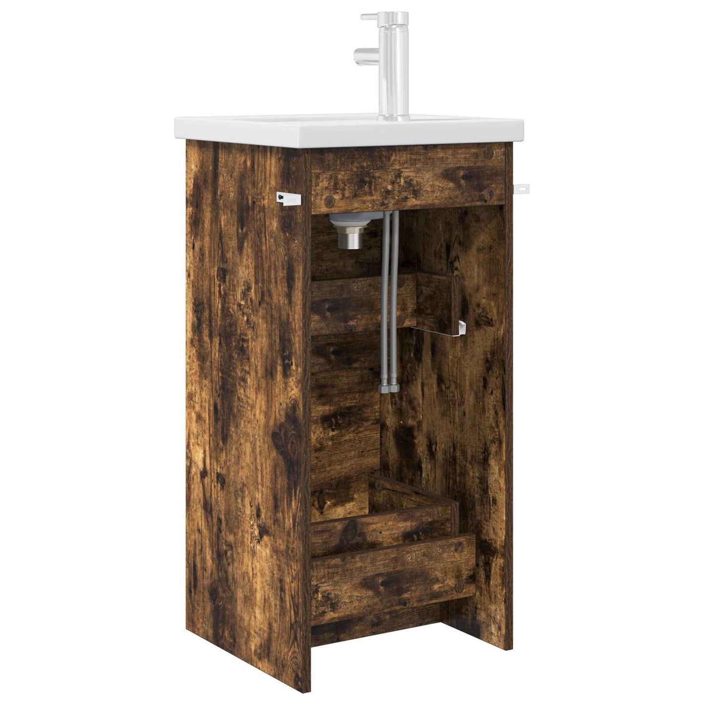 Mobile da bagno con lavabo Rovere Fumo 42 x 40 x 84,5 cm | homemem39