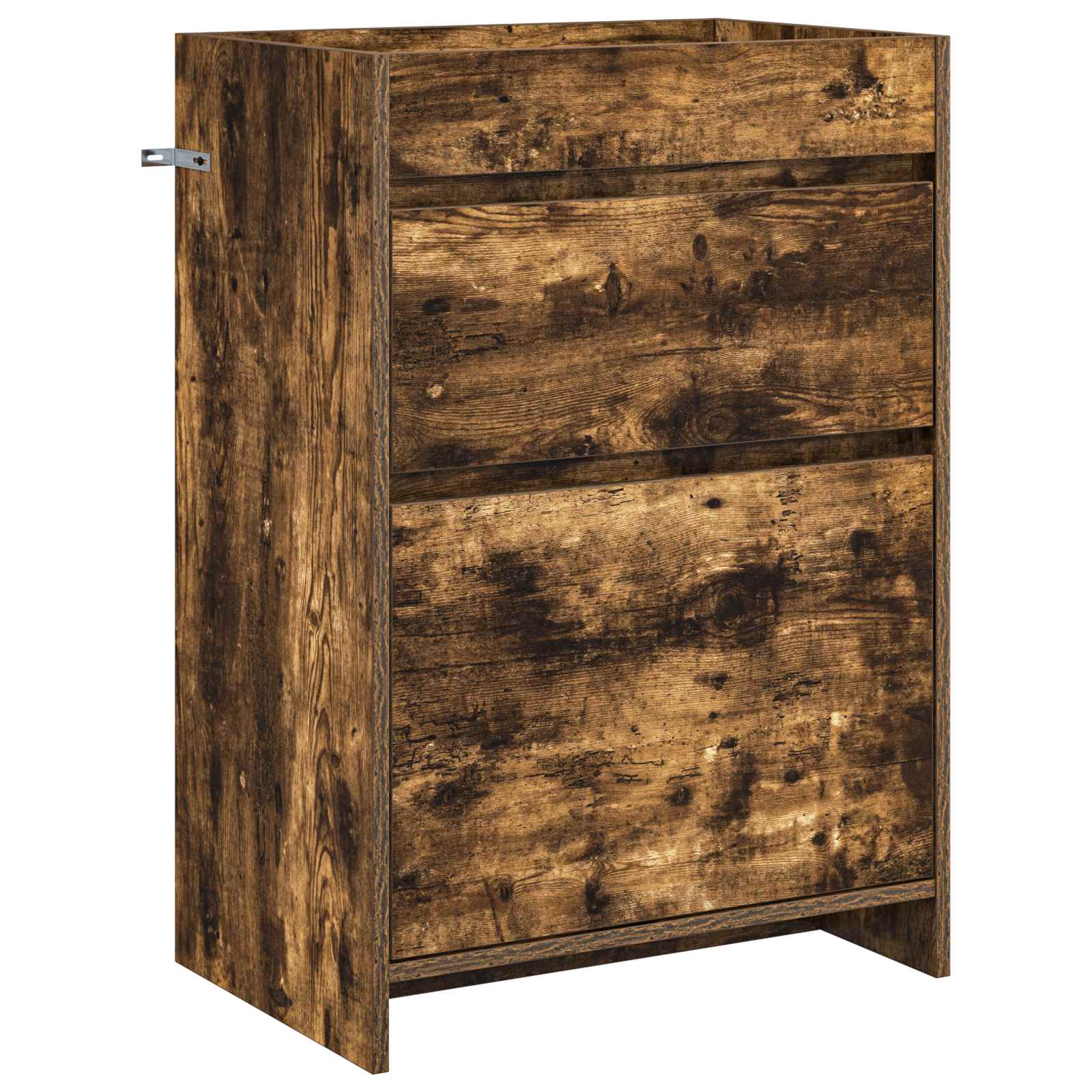 Mobiletto da Bagno Sotto Lavabo Rovere Fumo 56 x 37,5 x 81 cm | homemem39
