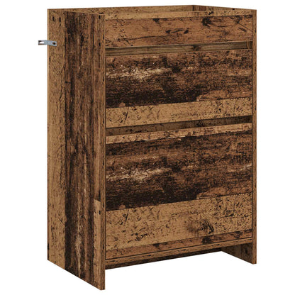 Mobiletto da Bagno Sotto Lavabo Legno antico 56 x 37,5 x 81 cm | homemem39
