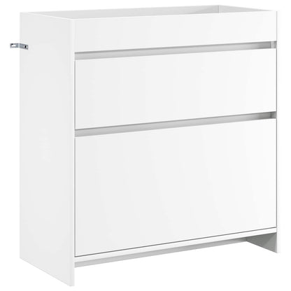 Mobiletto da Bagno Sotto Lavabo Bianco 78,5 x 37,5 x 81 cm | homemem39