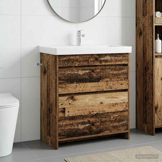 Mobiletto da Bagno Sotto Lavabo Legno antico | homemem39