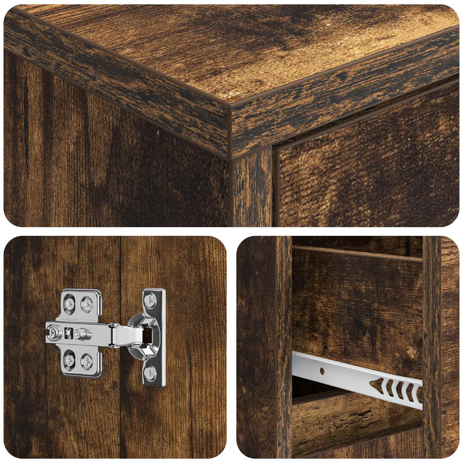 Mobile da Bagno Rovere Fumo 35 x 36,5 x 85 cm | homemem39