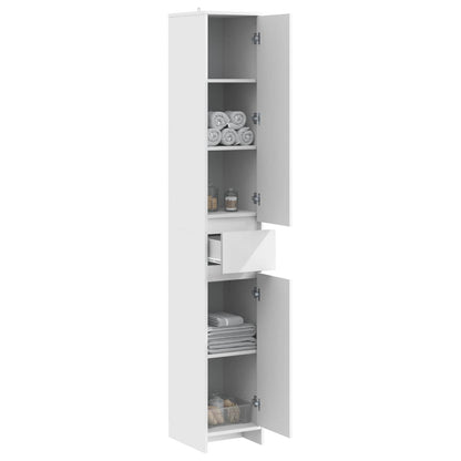 Mobile da Bagno Bianco 30 x 33 x 190 cm Legno ingegnerizzato | homemem39